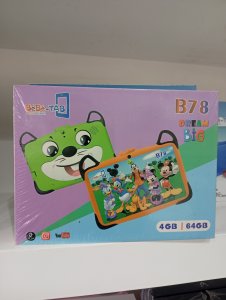 New Bebe B78 Kids Tablet, 64GB, 4GB RAM, WiFi, Android 10, 7" Screen