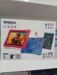 New Atouch, KT37 Android Kids Tablet, 256GB, 8GB RAM, 2SIM, 6000mAh, 10.1" Screen