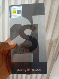 New Samsung Galaxy S21 Ultra 256gb, 12gb RAM