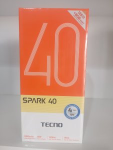 Tecno Spark 40, 128GB, 8GB RAM, Brand New