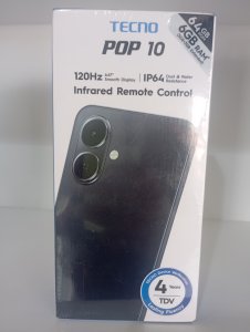 Tecno Pop 10, 64GB, 6GB RAM, Brand New