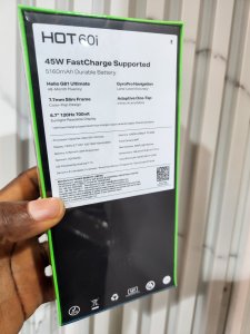 New Infinix Hot 60i Phone, 128GB, 8GB RAM