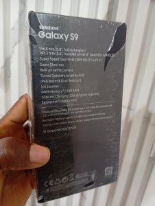 New Samsung Galaxy S9 64gb