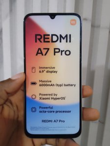 New Redmi A7 Pro, 128GB, 8GB RAM, 6000mAh